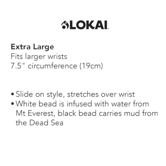 LOKAI XL Ocean Tide Unisex Bracelet NWT - Picture 4 of 14